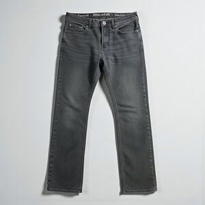 Ring of Fire Men Straight Leg Dark Wash Denim Jeans‎ 34x30 RN 128172